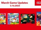 Nintendo Switch今天正在推出新的NES，SNES和Game Boy遊戲