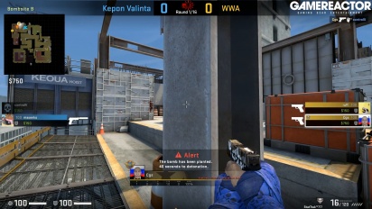 CSGO： Gamereactor 2v2 一月錦標賽 - WWA vs Kepon Valinta on vertigo