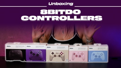 8BitDo Controllers & USB Adapter - 拆箱