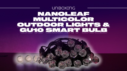 Nanoleaf Matter Multicolour Outdoor Lights & GU10 Smart Bulb - 拆箱