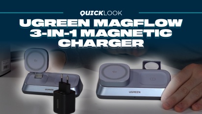 UGreen MagFlow 3-in-1 Charger (Quick Look) - 全速，牢固貼合