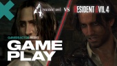 Resident Evil 4 重製版與原始遊戲玩法比較 - 萊昂和路易士·塞拉保衛機艙
