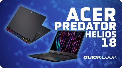 Acer Predator Helios 18 (Quick Look) - 下一代遊戲